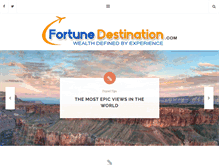 Tablet Screenshot of fortunedestination.com